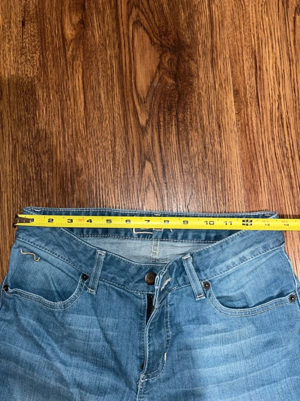 lola Dark Blue Straight-Leg Jeans - Picture 7 of 9
